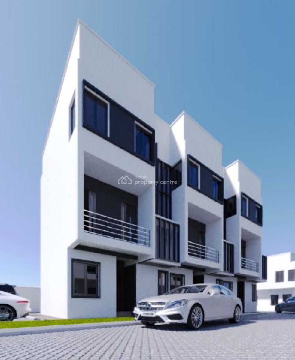 Luxurious 3 Bedroom Terraced Duplex with Bq in a Serene Location, Ogba, Ikeja, Lagos, Terraced Duplex for Sale