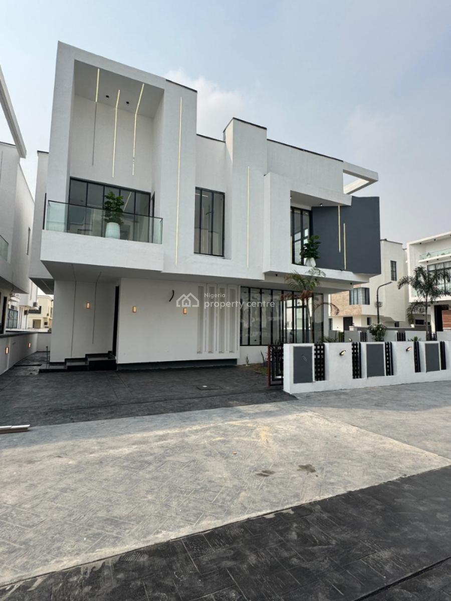 Lovely, Luxury 5 Bedroom Detached Duplex with a Bq., Chevron, Lekki, Lagos, Detached Duplex for Sale