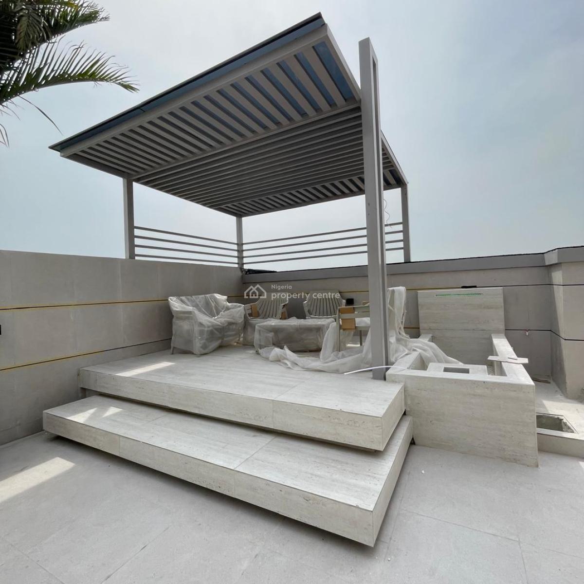 Newly Built 2 Bedroom Penthouse with Swimming Pool, Elevator, Rooftop, Lekki Phase 1, Lekki, Lagos, Detached Bungalow for Sale