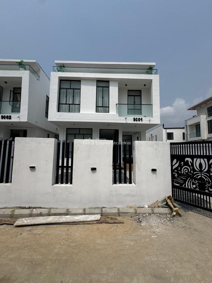 Pristine 5 Bedroom Detached Duplex with Swimming Pool,bq, Chevron, Lekki, Lagos, Detached Duplex for Sale
