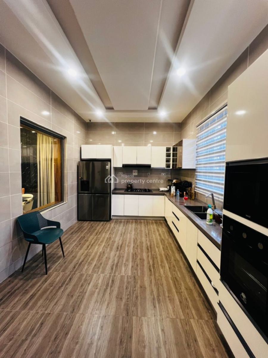 Fully Furnished Luxury 4 Bedroom Duplex with Office Space Plus Bq, Orchid Road Chevron, Lekki, Lagos, Detached Duplex for Rent