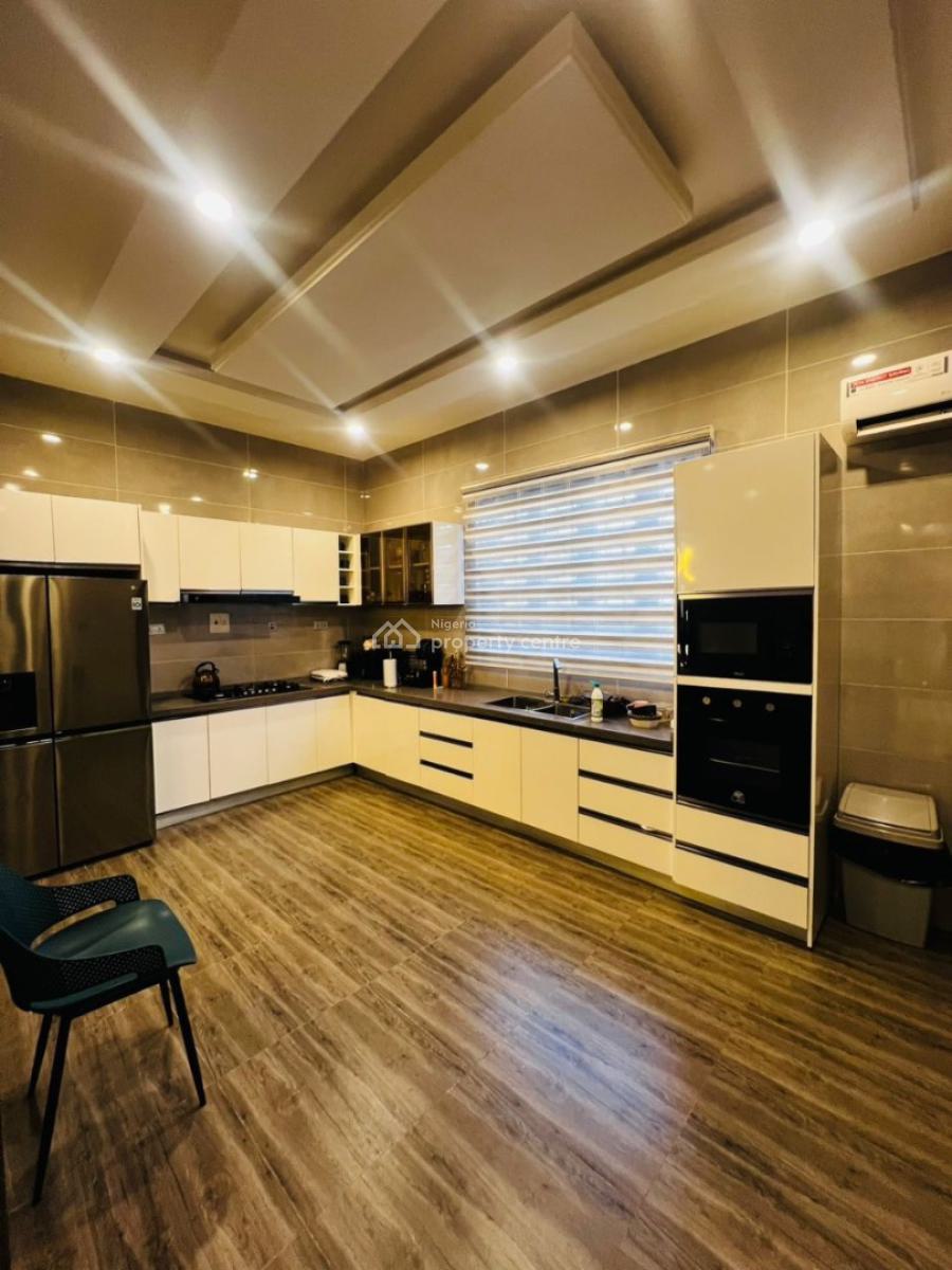 Fully Furnished Luxury 4 Bedroom Duplex with Office Space Plus Bq, Orchid Road Chevron, Lekki, Lagos, Detached Duplex for Rent