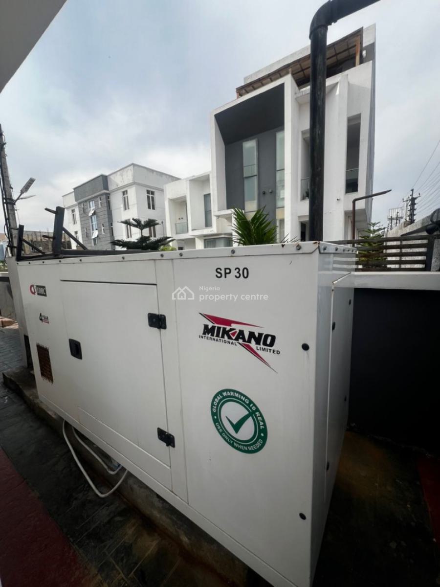 Fully Furnished Luxury 4 Bedroom Duplex with Office Space Plus Bq, Orchid Road Chevron, Lekki, Lagos, Detached Duplex for Rent