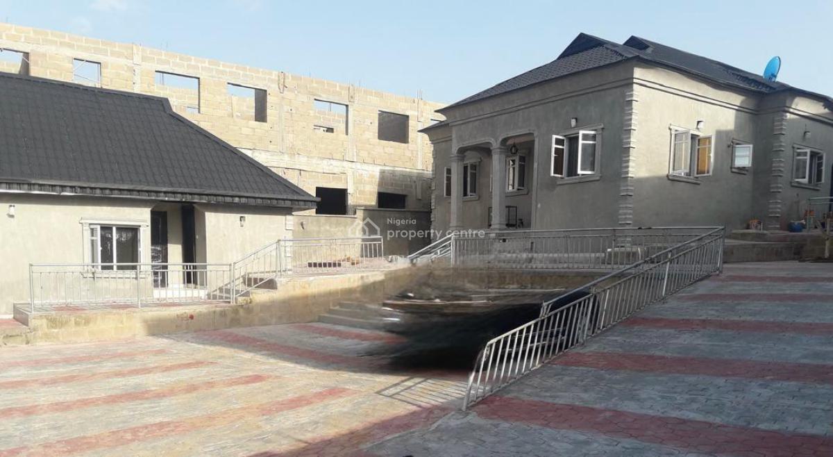 4 Bedroom Bungalow with 2-unit Boys Quarter(bq), Happy Land Estate,lagos–ibadan Expressway., Magboro, Ogun, House for Sale