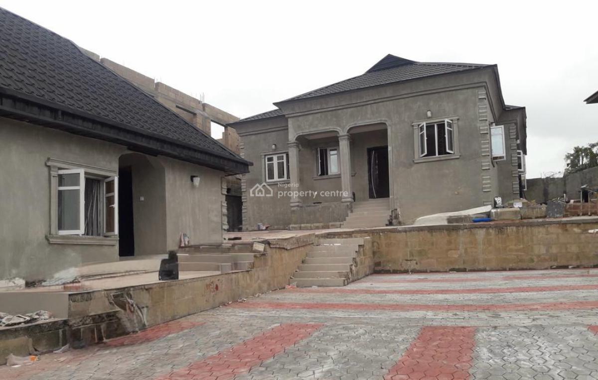 4 Bedroom Bungalow with 2-unit Boys Quarter(bq), Happy Land Estate,lagos–ibadan Expressway., Magboro, Ogun, House for Sale