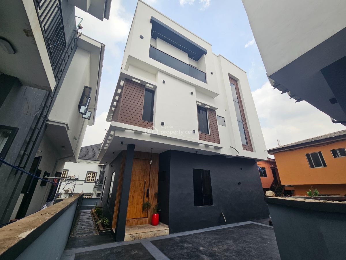 Luxury 4 Bedroom Detached Duplex with Study & Bq in an Estate, Gra Shangisha, Gra Phase 2, Magodo, Lagos, Detached Duplex for Sale
