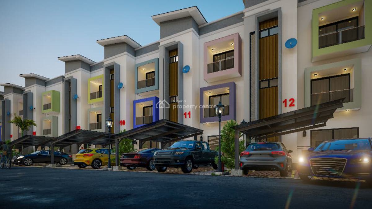4 Bedrooom Terraced Duplex & Bq, Market Square, Dawaki, Gwarinpa, Abuja, Terraced Duplex for Sale