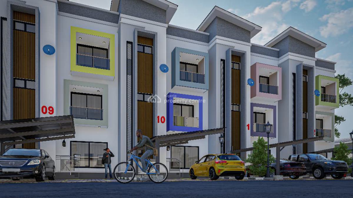 4 Bedrooom Terraced Duplex & Bq, Market Square, Dawaki, Gwarinpa, Abuja, Terraced Duplex for Sale