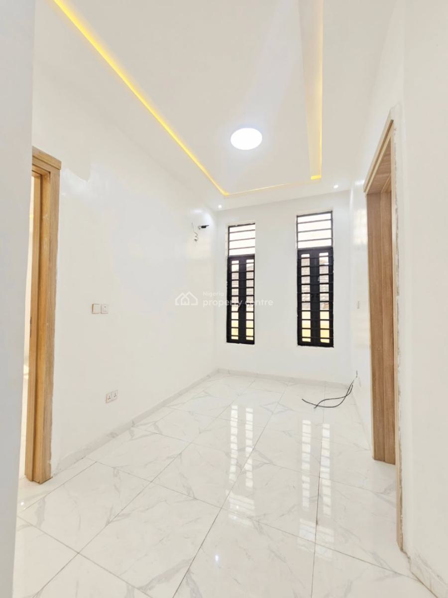 Newly Built 4 Bedroom Semi Detached Duplex with Bq, Secure Estate at Sangotedo Lagos, Sangotedo, Ajah, Lagos, Semi-detached Duplex for Sale