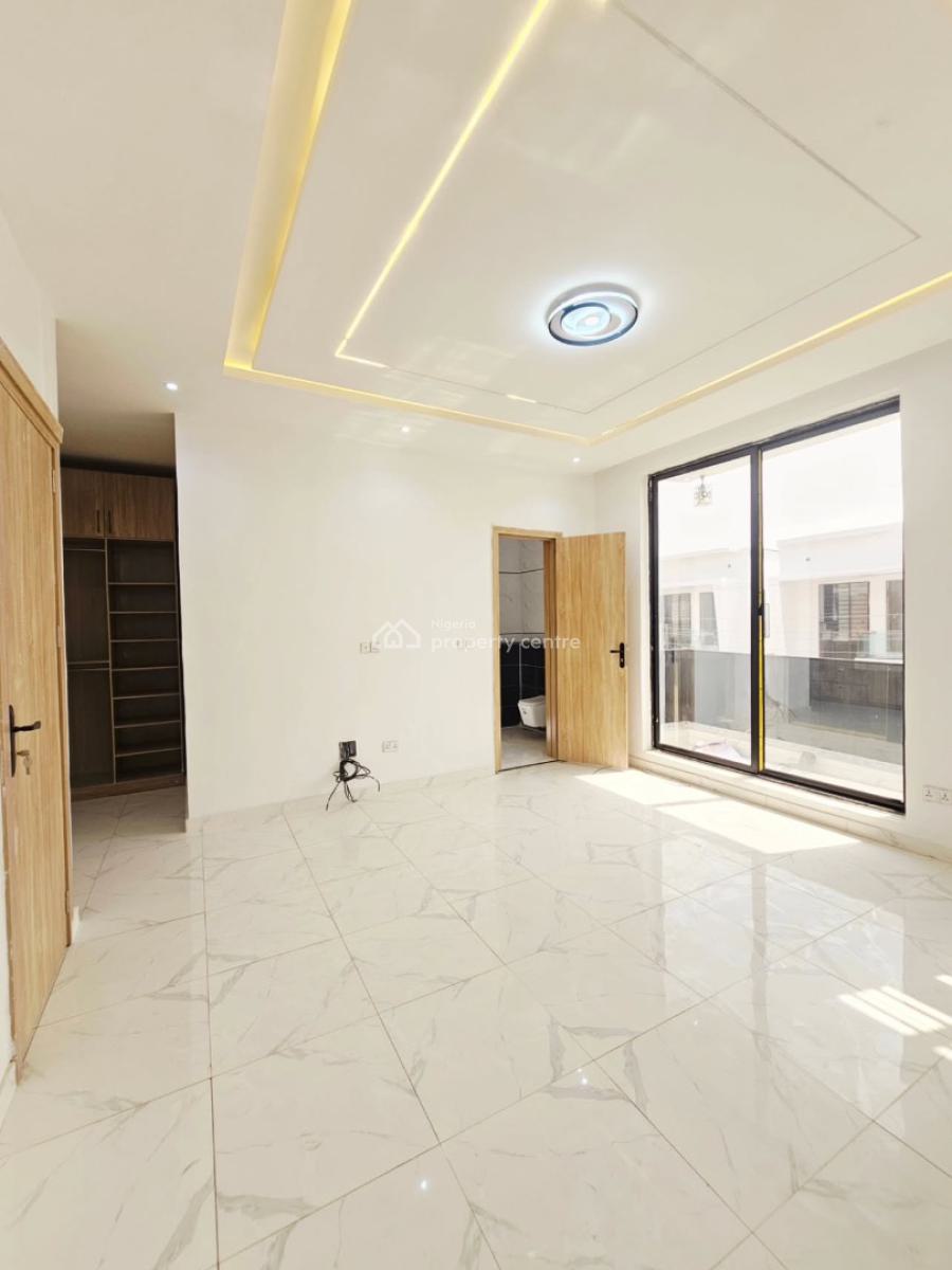 Newly Built 4 Bedroom Semi Detached Duplex with Bq, Secure Estate at Sangotedo Lagos, Sangotedo, Ajah, Lagos, Semi-detached Duplex for Sale