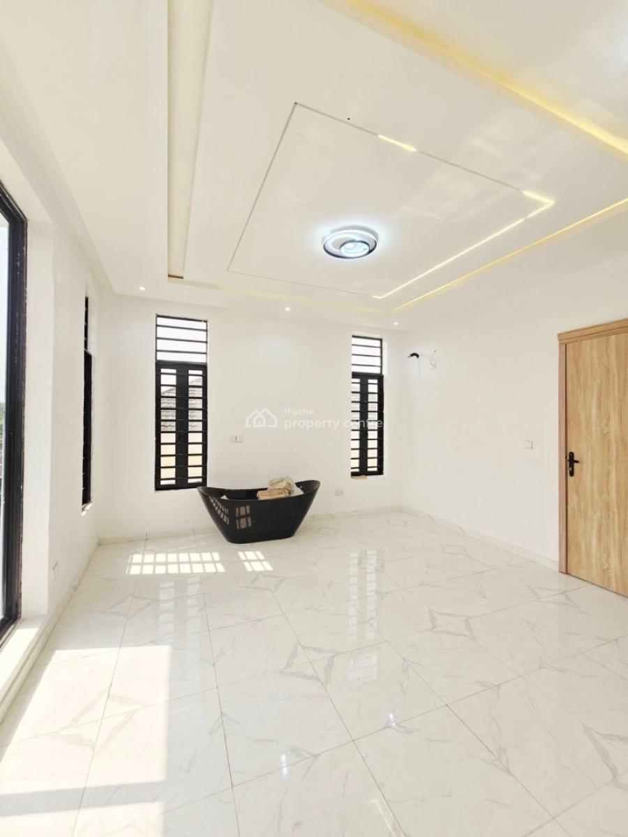 Newly Built 4 Bedroom Semi Detached Duplex with Bq, Secure Estate at Sangotedo Lagos, Sangotedo, Ajah, Lagos, Semi-detached Duplex for Sale