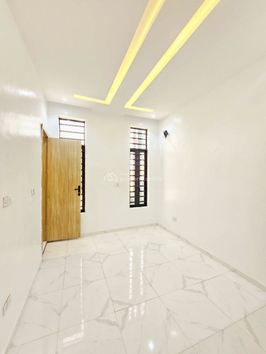 Newly Built 4 Bedroom Semi Detached Duplex with Bq, Secure Estate at Sangotedo Lagos, Sangotedo, Ajah, Lagos, Semi-detached Duplex for Sale