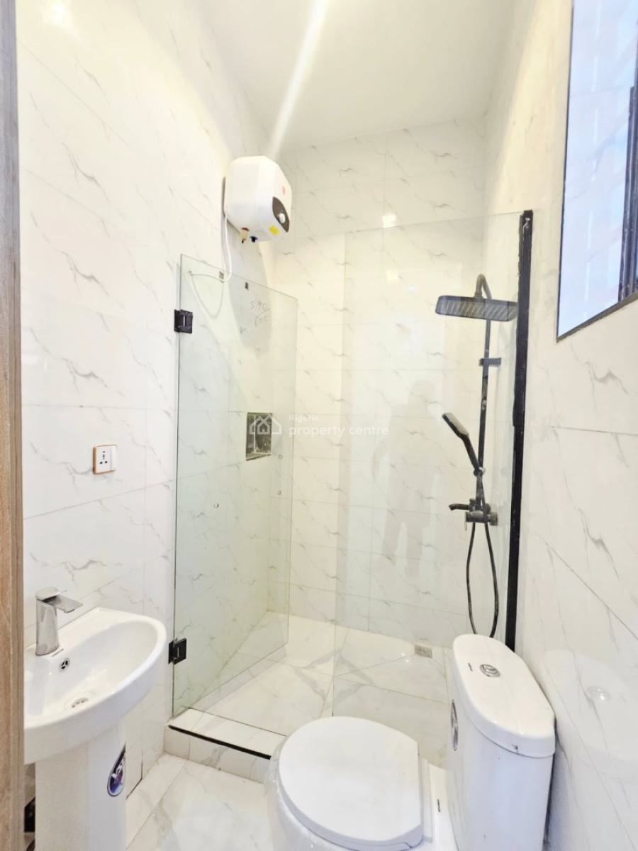 Newly Built 4 Bedroom Semi Detached Duplex with Bq, Secure Estate at Sangotedo Lagos, Sangotedo, Ajah, Lagos, Semi-detached Duplex for Sale