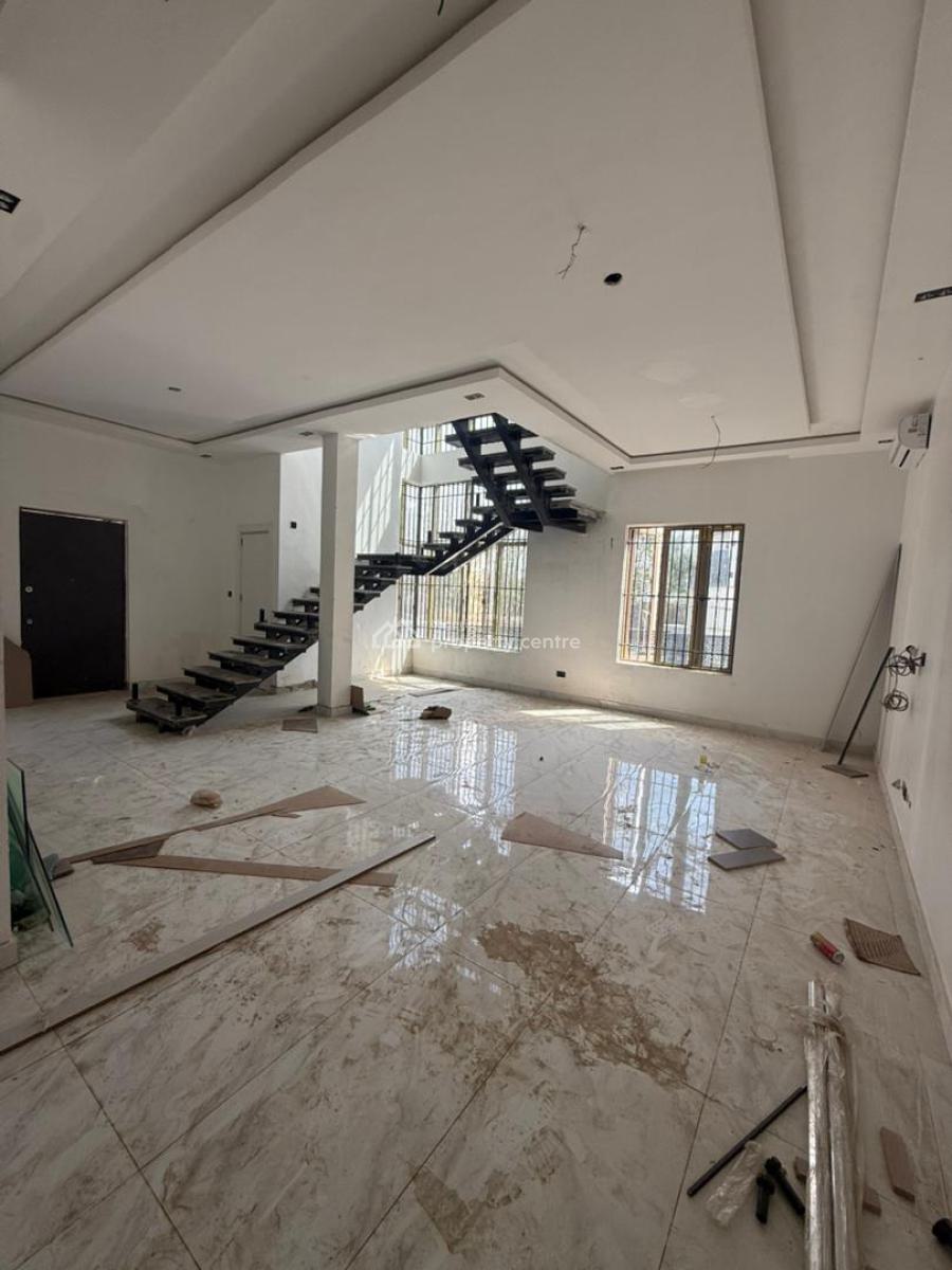 Newly Built 4 Bedroom Terrace Duplex with 2 Living Rooms & a Bq, Guzape District, Abuja, Terraced Duplex for Sale