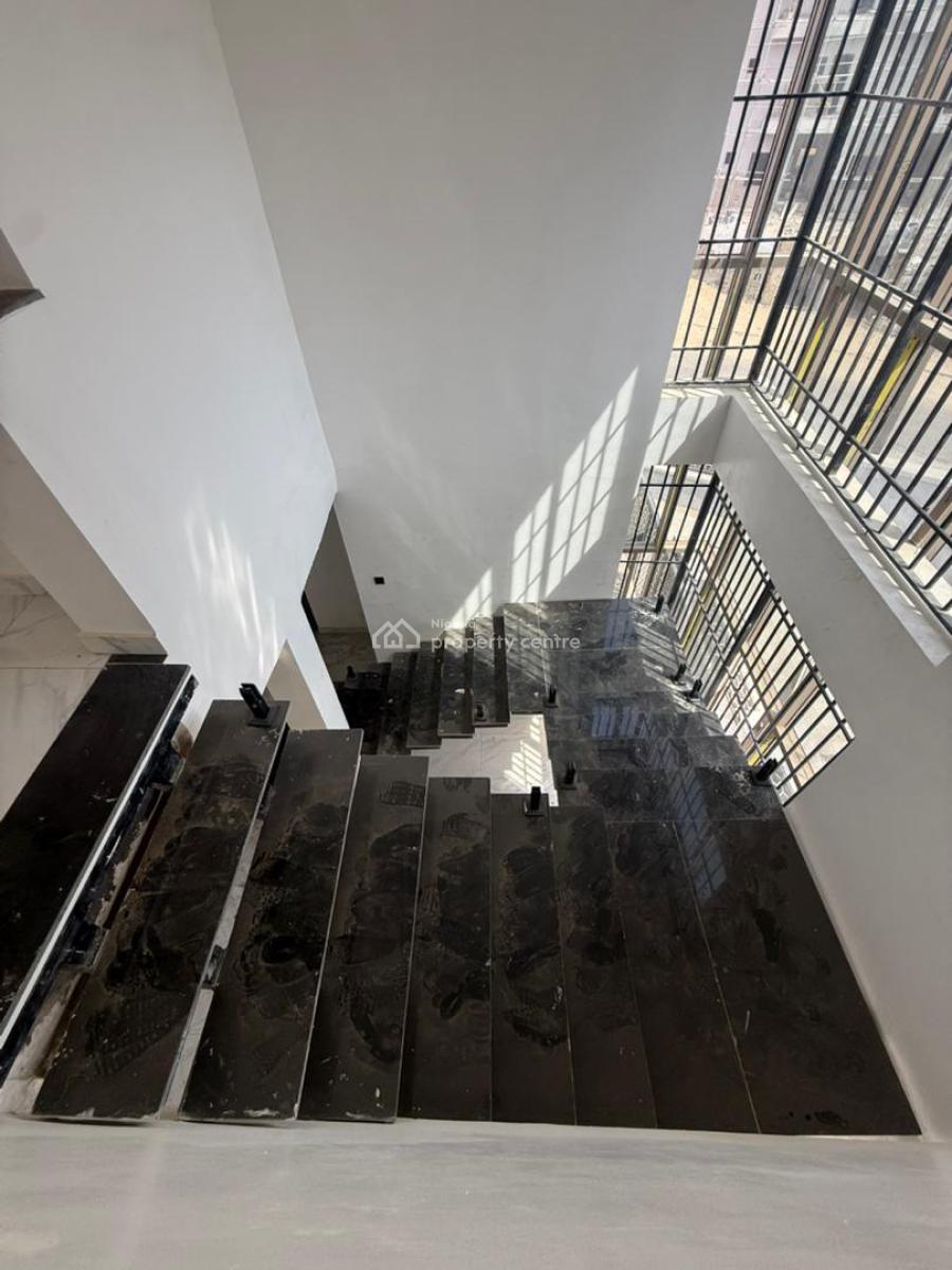 Newly Built 4 Bedroom Terrace Duplex with 2 Living Rooms & a Bq, Guzape District, Abuja, Terraced Duplex for Sale