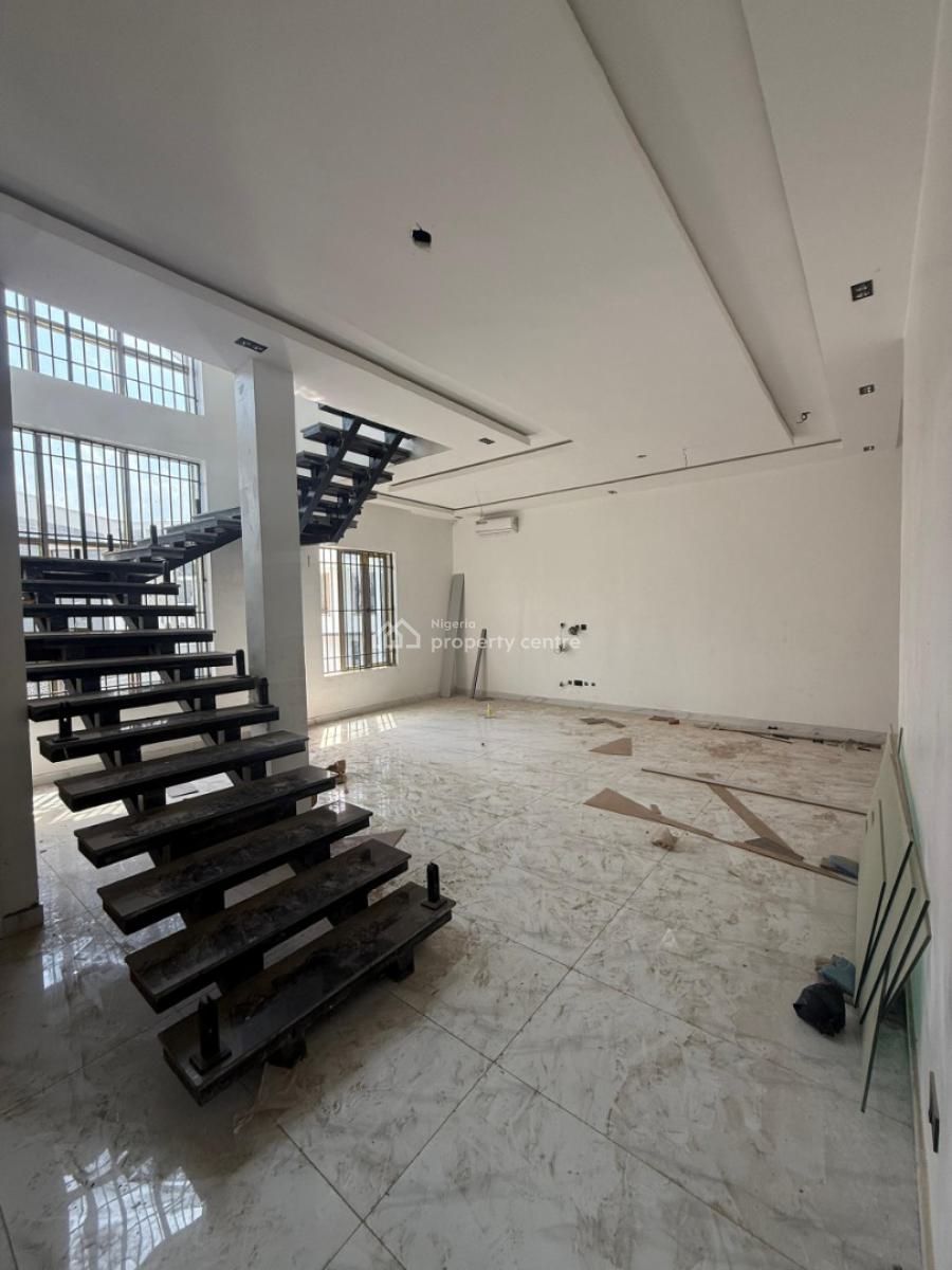 Newly Built 4 Bedroom Terrace Duplex with 2 Living Rooms & a Bq, Guzape District, Abuja, Terraced Duplex for Sale