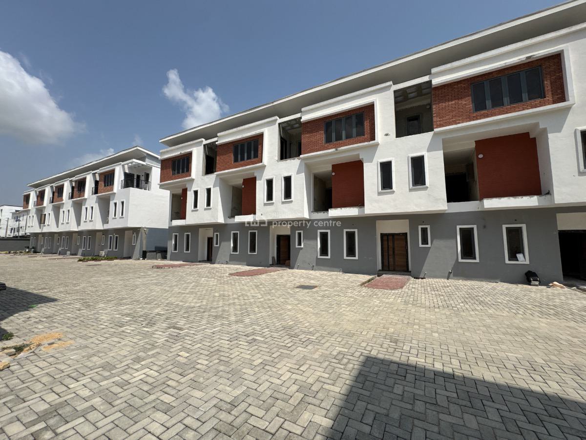 Four Bedroom Terrace Duplexes + Bq, Ikate, Lekki, Lagos, Terraced Duplex for Sale