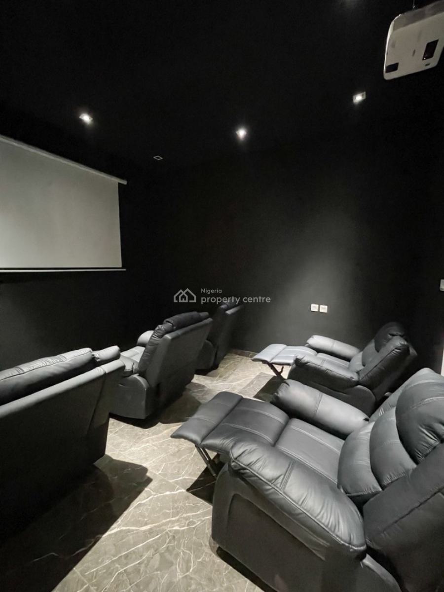 Brand New 4 Bedroom Maisonette with Private Cinema and Snooker Board, By Chisco, Ikate Elegushi, Lekki, Lagos, Flat / Apartment Short Let