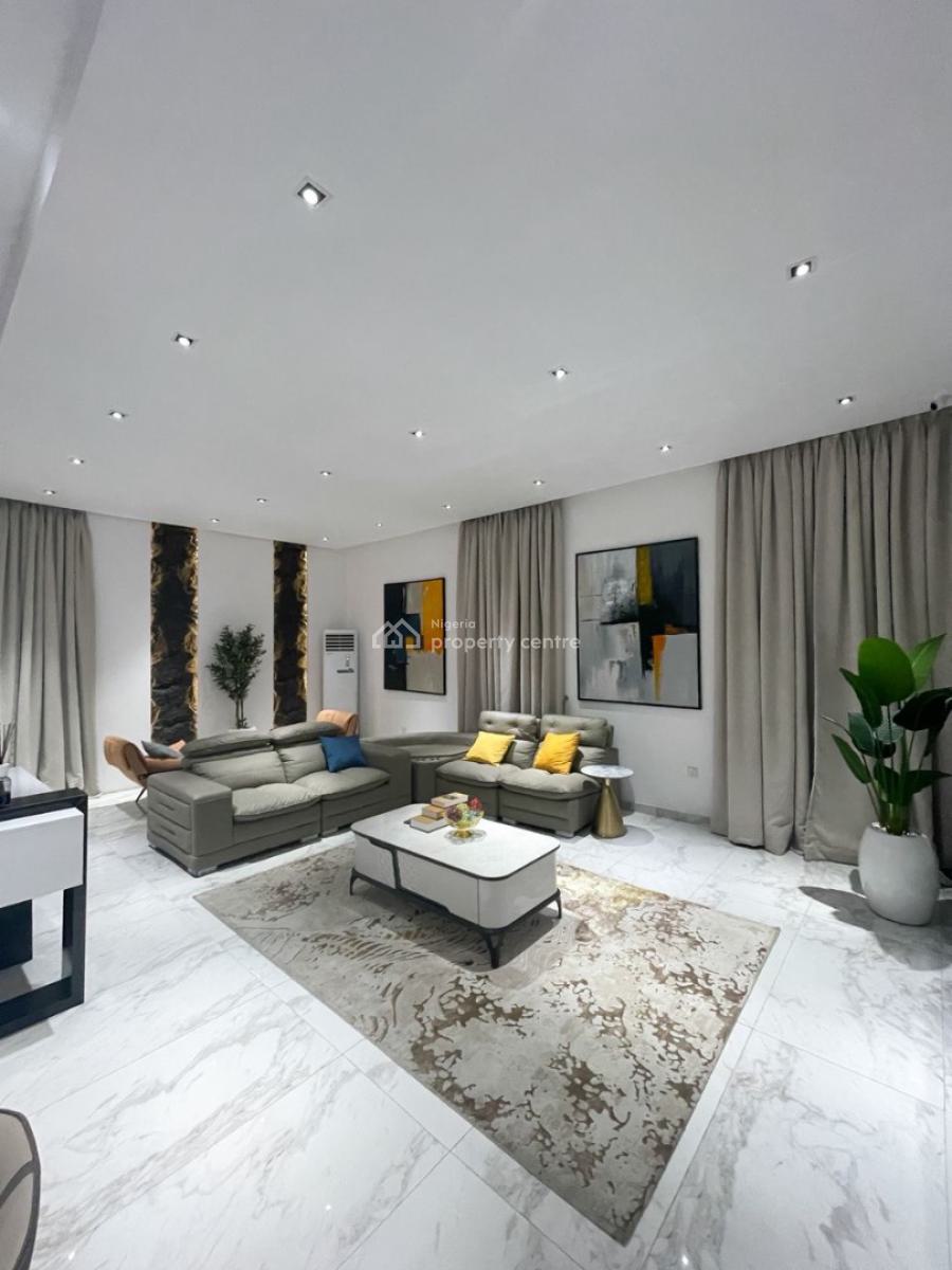 Brand New 4 Bedroom Maisonette with Private Cinema and Snooker Board, By Chisco, Ikate Elegushi, Lekki, Lagos, Flat / Apartment Short Let