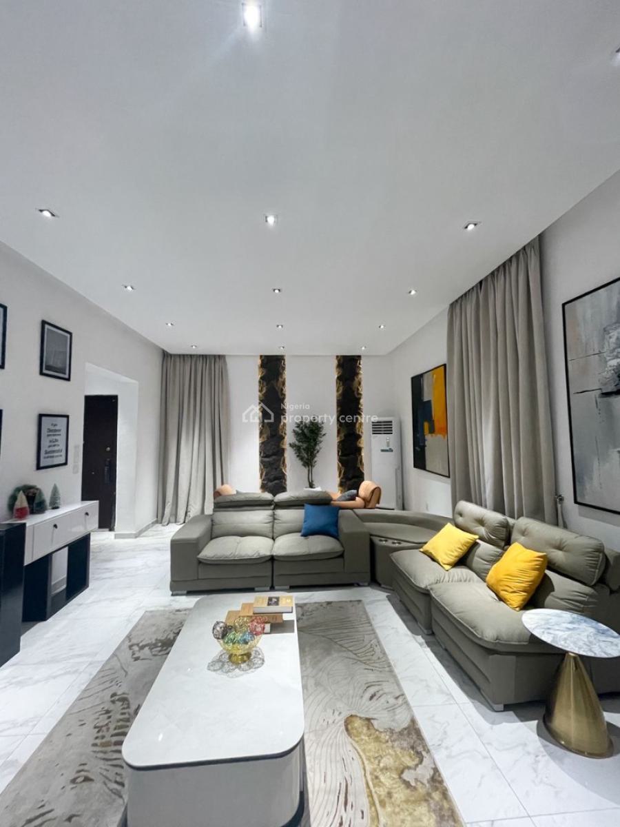 Brand New 4 Bedroom Maisonette with Private Cinema and Snooker Board, By Chisco, Ikate Elegushi, Lekki, Lagos, Flat / Apartment Short Let