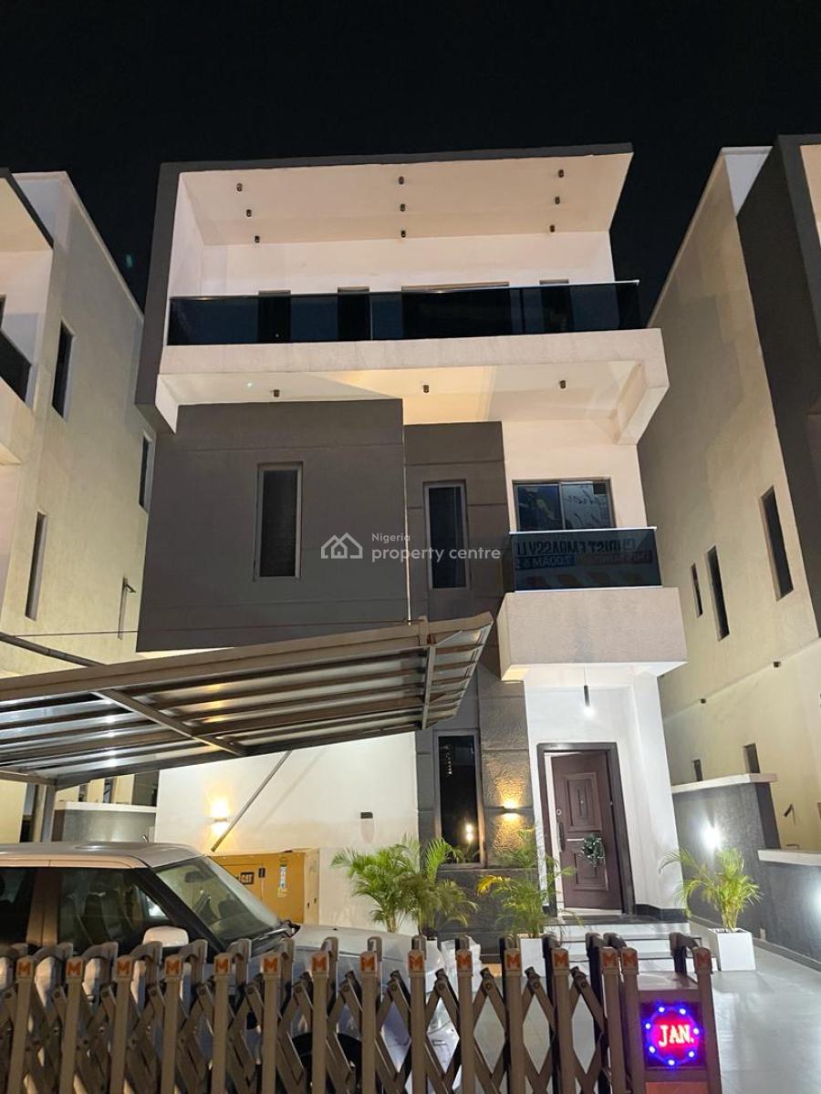 Brand New 4 Bedroom Maisonette with Private Cinema and Snooker Board, By Chisco, Ikate Elegushi, Lekki, Lagos, Flat / Apartment Short Let