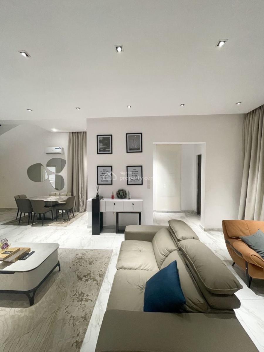 Brand New 4 Bedroom Maisonette with Private Cinema and Snooker Board, By Chisco, Ikate Elegushi, Lekki, Lagos, Flat / Apartment Short Let