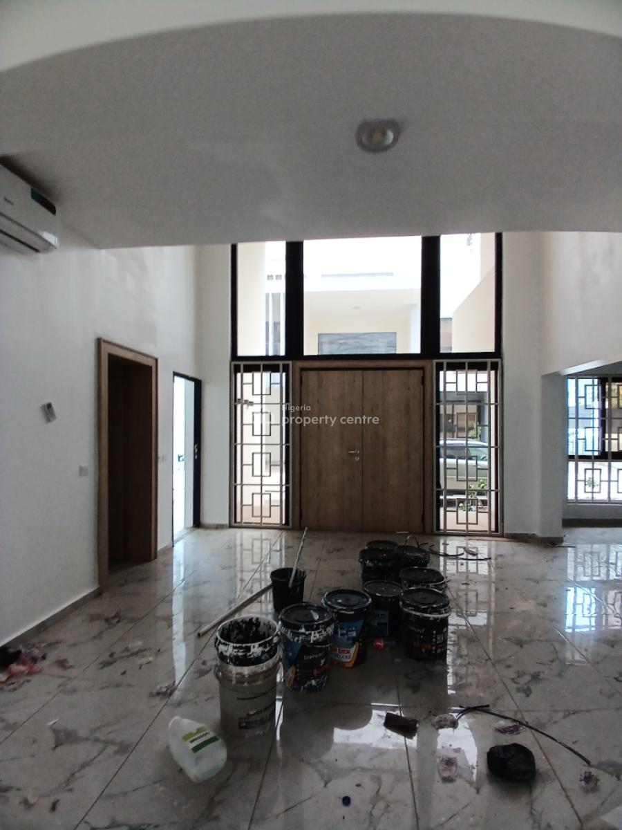 Well Renovated 5 Bedroom Detached Duplex with 1 Room Bq, By National Assembly Quarters, Apo, Abuja, Detached Duplex for Rent