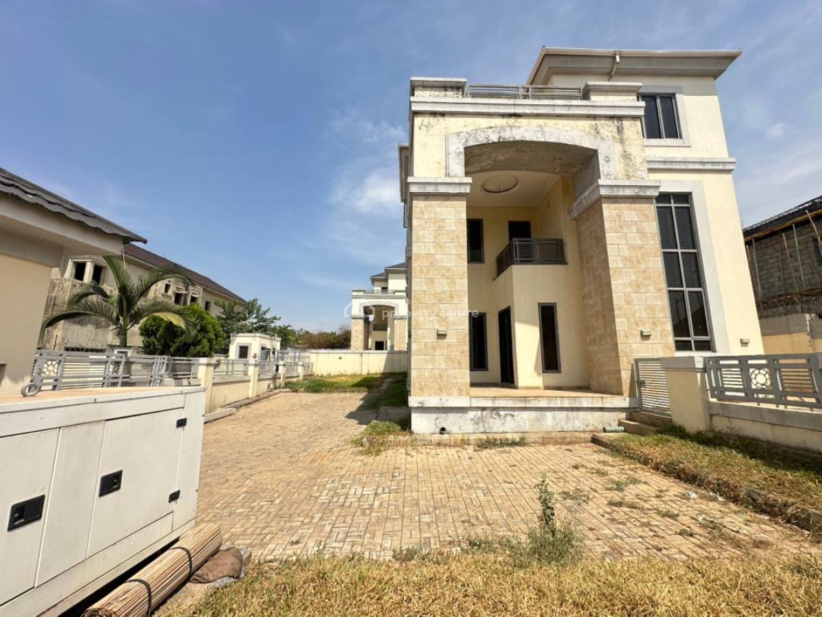 Massive 6 Bedroom Fully Detached Duplex + Bq, Asokoro District, Abuja, Detached Duplex for Rent