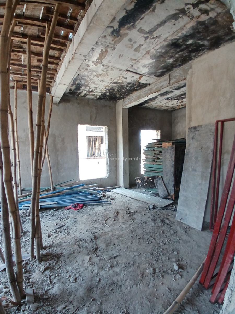 Under Construction 5 Bedroom Detached Duplex with 1room Bq with Elevat, Guzape Abuja Diplomatic Zone, Guzape District, Abuja, Detached Duplex for Sale