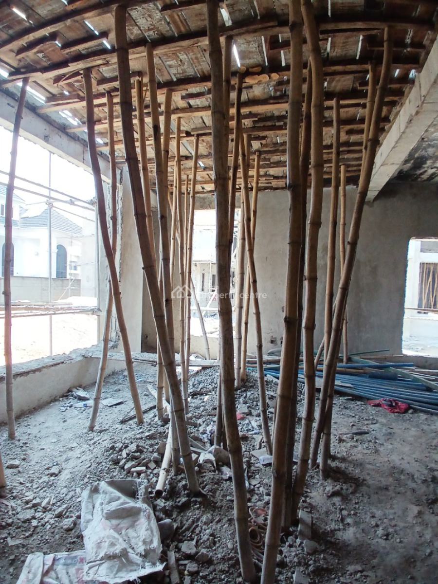 Under Construction 5 Bedroom Detached Duplex with 1room Bq with Elevat, Guzape Abuja Diplomatic Zone, Guzape District, Abuja, Detached Duplex for Sale