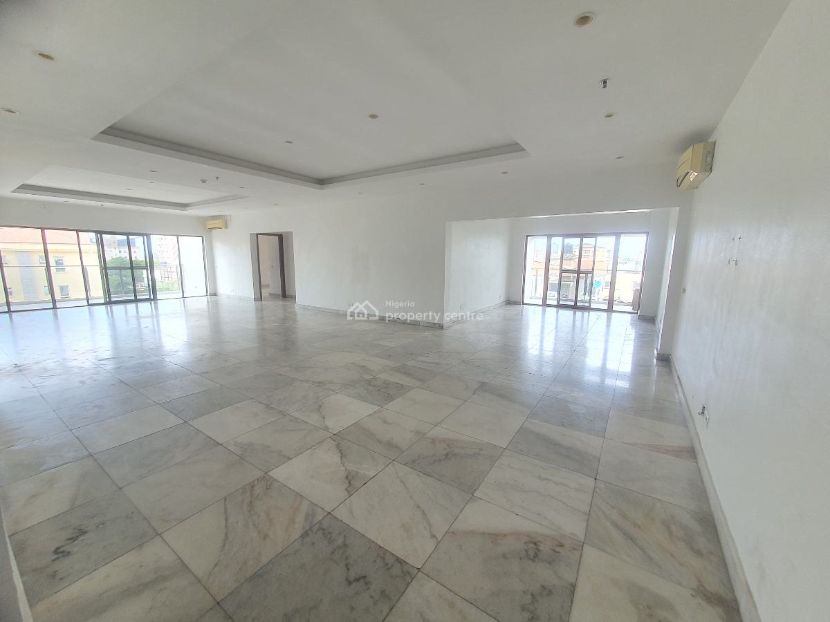 Luxury 3-bedroom Apartment + Bq with 24/7 Power & Swim Pool, Dideolu Estate, Victoria Island (vi), Lagos, Flat / Apartment for Rent