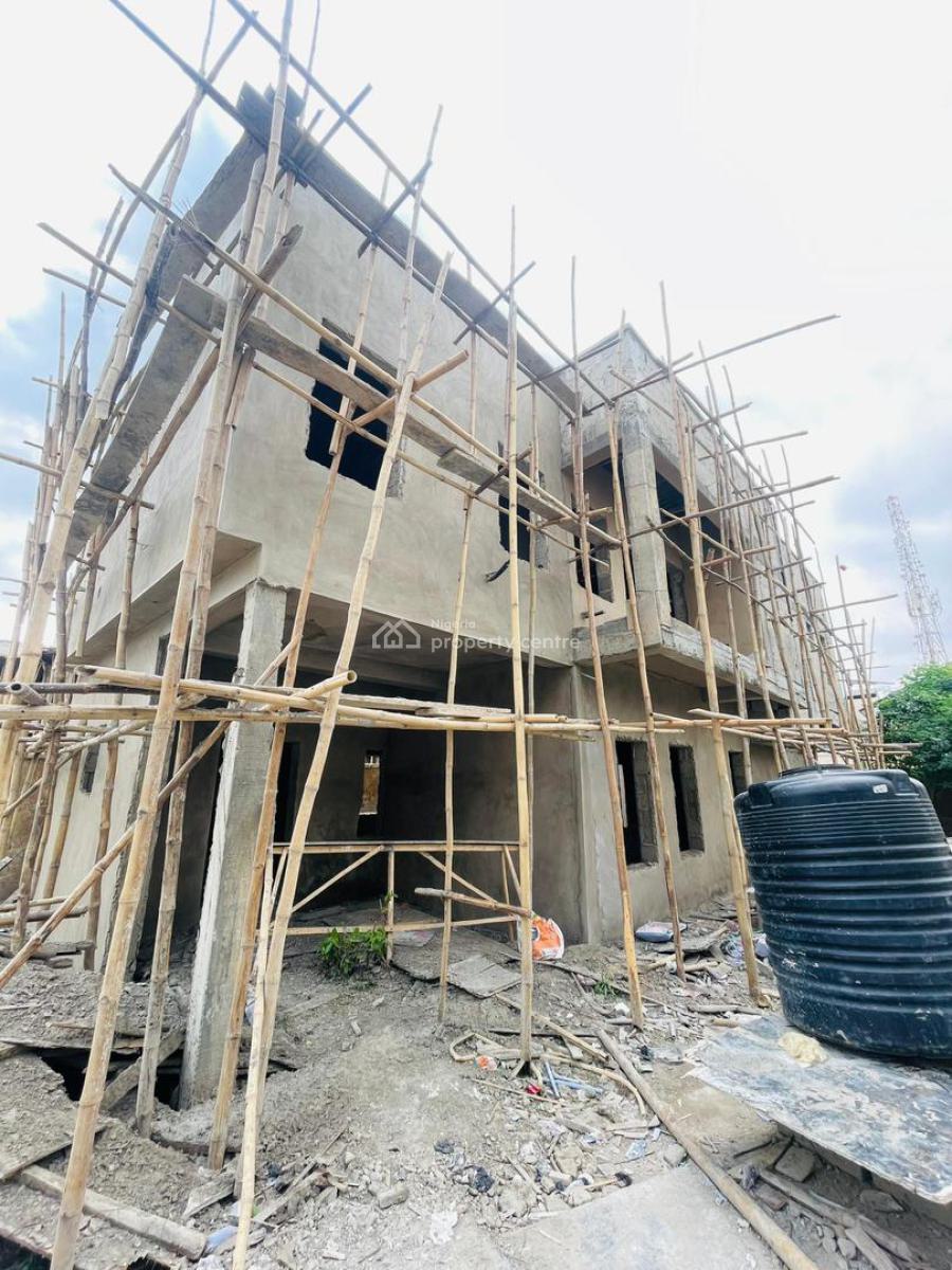 Offplan Architecturally Designed 4bedroom Detached Duplex in a Secured, Architecturally Designed Offplan 4bed Detached Duplex with Payment Pla, Surulere, Lagos, Detached Duplex for Sale