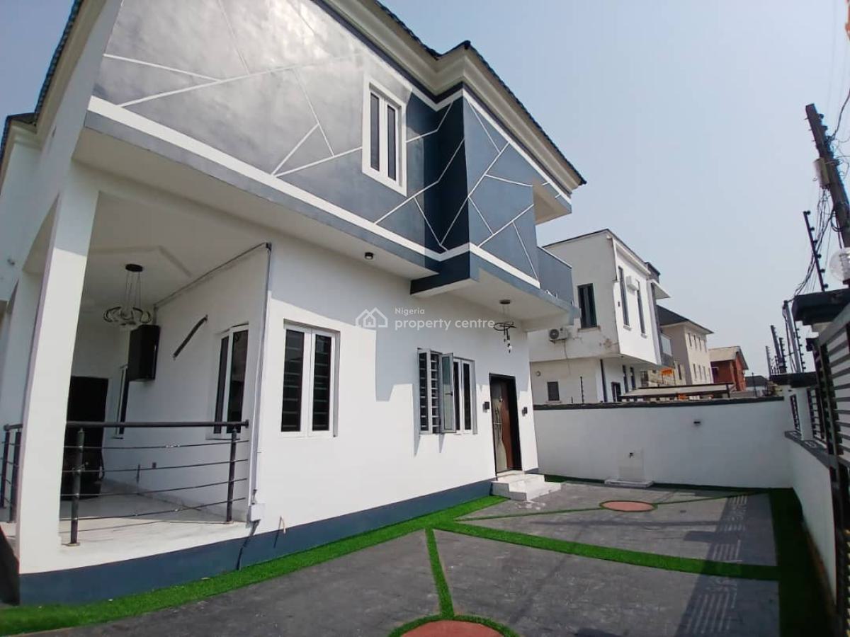 Brand New 4 Bedrooms Detached Duplex with a Room Bq, Thomas Estate, Ajah, Lagos, Detached Duplex for Sale