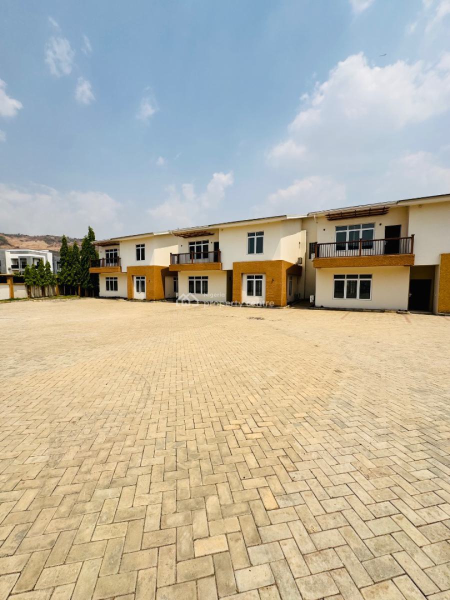 Luxury, Premium 7 Units, 4 Bedroom Terraces with Bq ( Serviced), Diplomatic Zone, Katampe Extension, Katampe, Abuja, Terraced Duplex for Rent