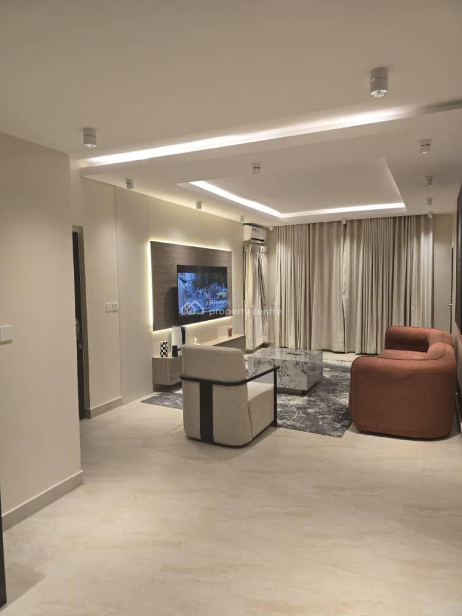 Fully Furnished & Serviced Luxury 3 Bedrooms Flat Upstairs with Lift, Lekki Phase 1 Behind Evercare Hospital Admiralty Way, Lekki, Lagos, Flat / Apartment for Rent