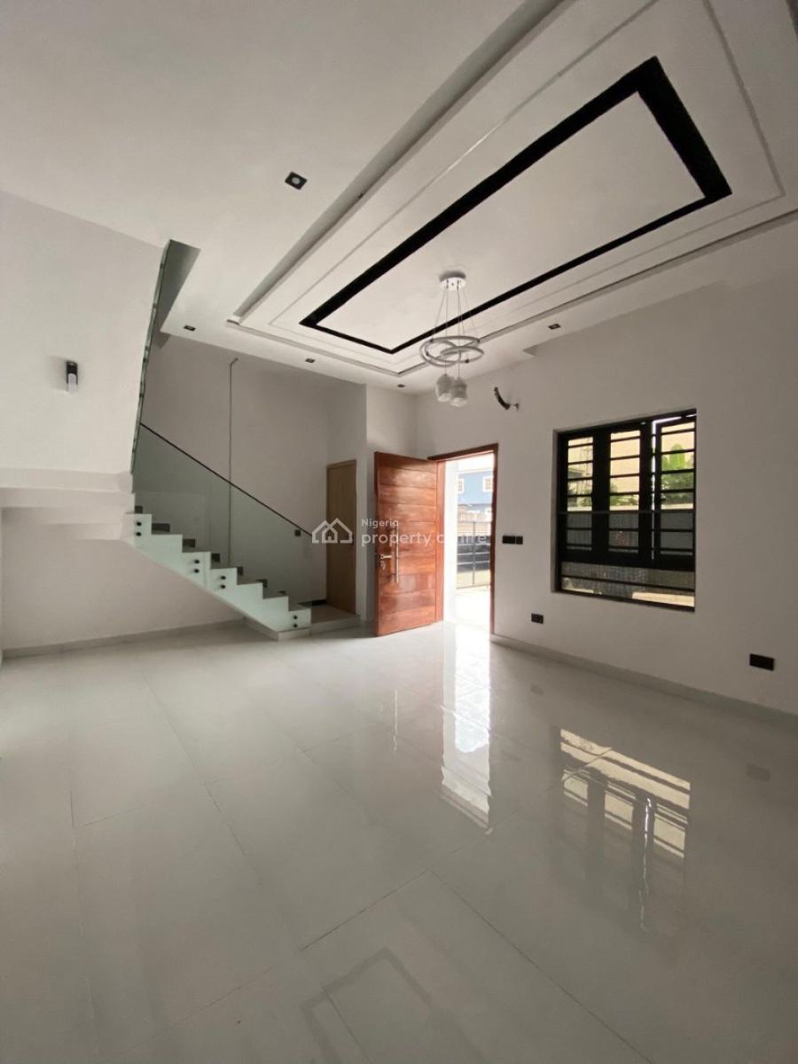 Beautiful High End 3 Bedroom Terraced Duplex in a Secured Estate, Sangotedo, Ajah, Lagos, Terraced Duplex for Sale