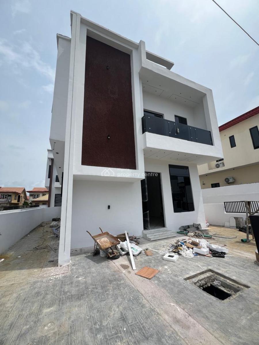 4 Bedroom Detached House with Bq, Sangotedo, Ajah, Lagos, Detached Duplex for Sale