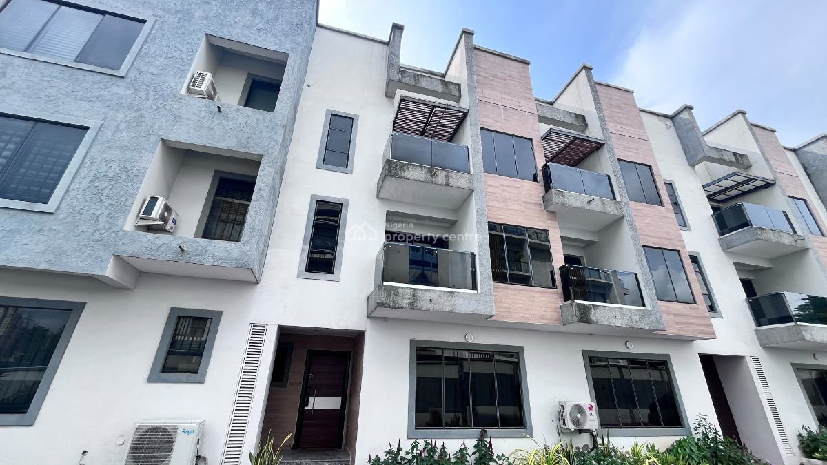 Luxury 4-bedroom Terrace Apartment with Bq., Ikoyi, Lagos, Flat / Apartment for Rent