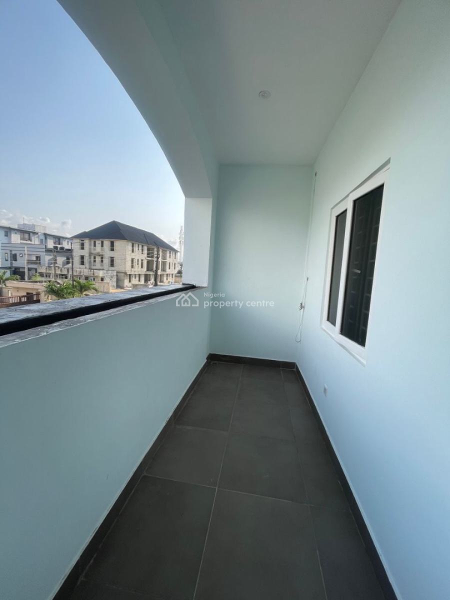 Lovely 4 Bedrooms Semi Detached Duplex with Ocean View Roof-top Lounge, Alpha Beach Road ( New Road), Lekki, Lagos, Semi-detached Duplex for Rent