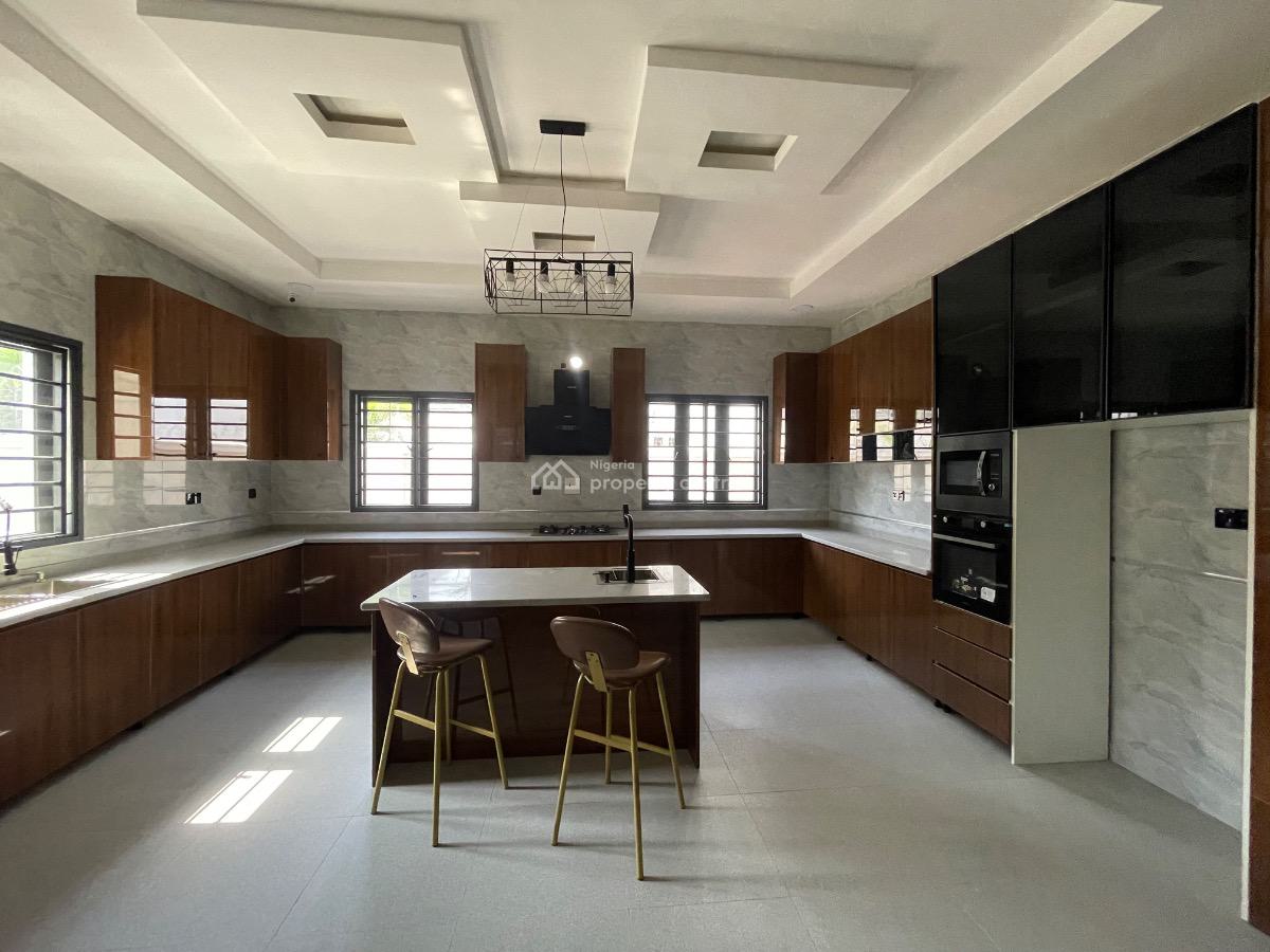 Luxury Finished 7 Bedroom Fully Detached Duplex with 2 Rooms Bq Availa, Efab Metropolis Estate, Karsana, Abuja, Detached Duplex for Sale