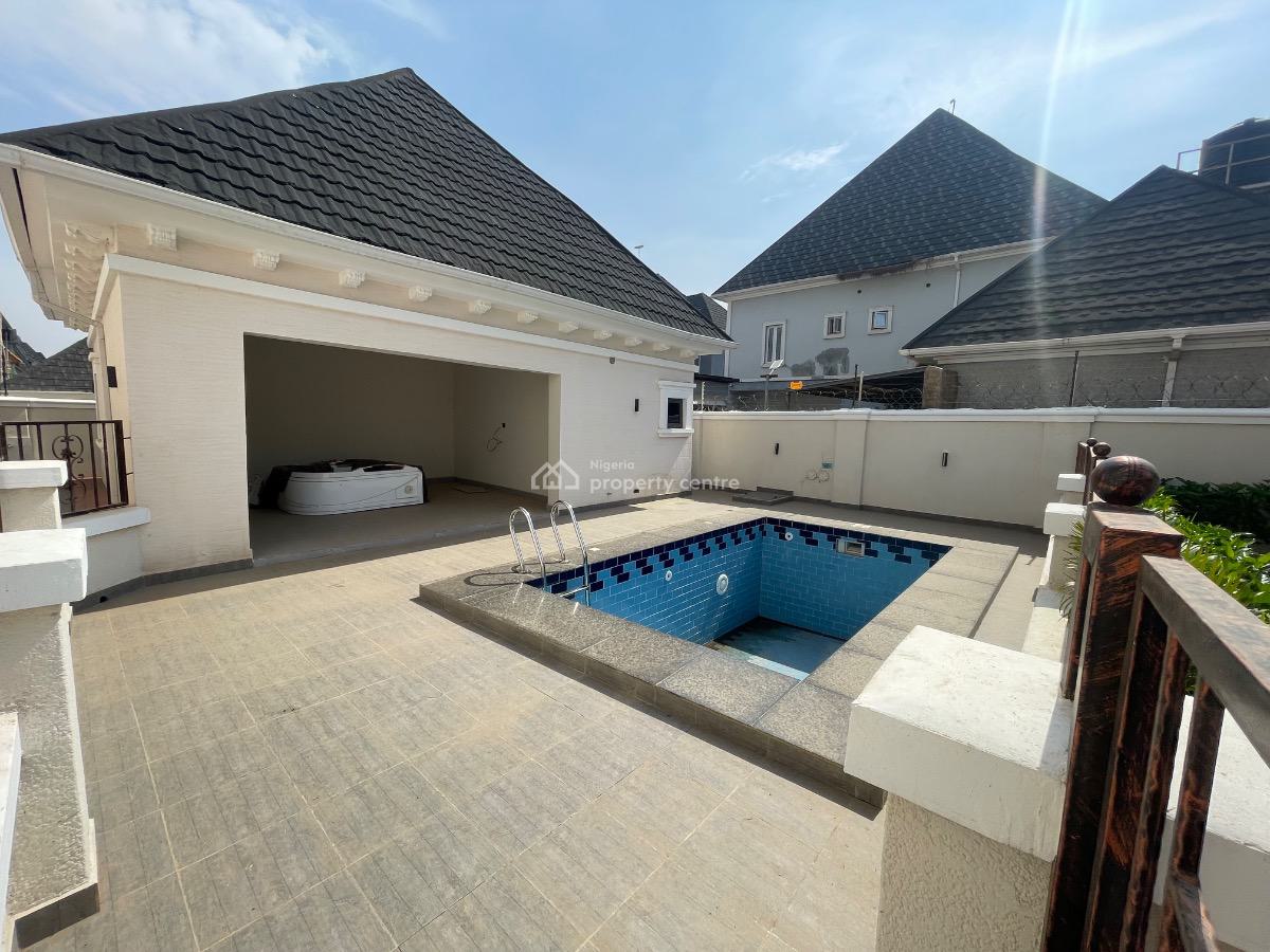 Luxury Finished 7 Bedroom Fully Detached Duplex with 2 Rooms Bq Availa, Efab Metropolis Estate, Karsana, Abuja, Detached Duplex for Sale