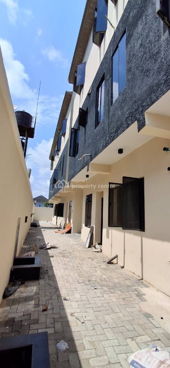 Newly Built 4 Bedrooms Terraced Duplex with Spacious Rooms, Bq, Off Abraham Aadesanya, Ajah, Lagos, Terraced Duplex for Sale