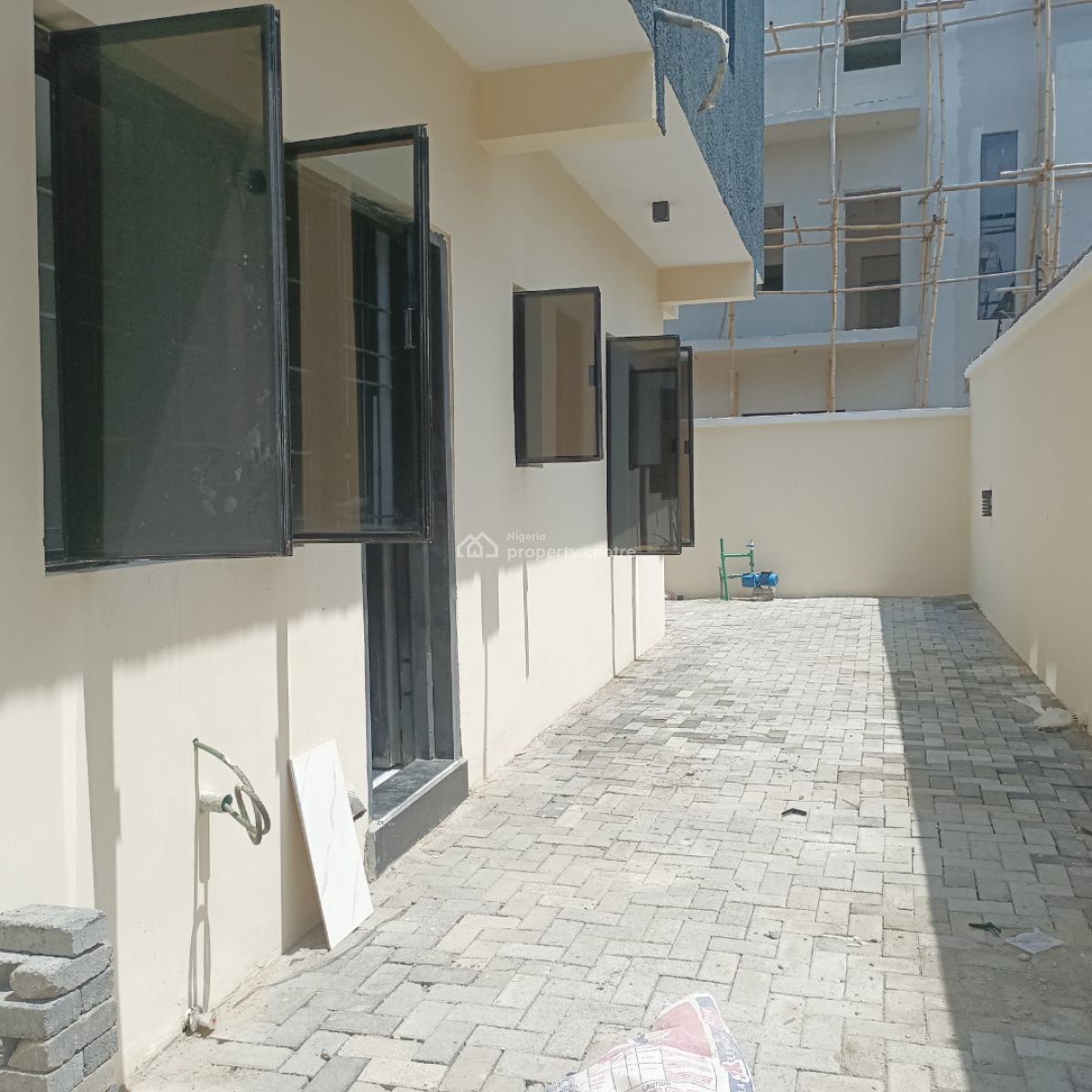 Contemporary Brand New 3 Bedrooms Terraced House + Bq, Ajah, Lagos, Terraced Duplex for Sale