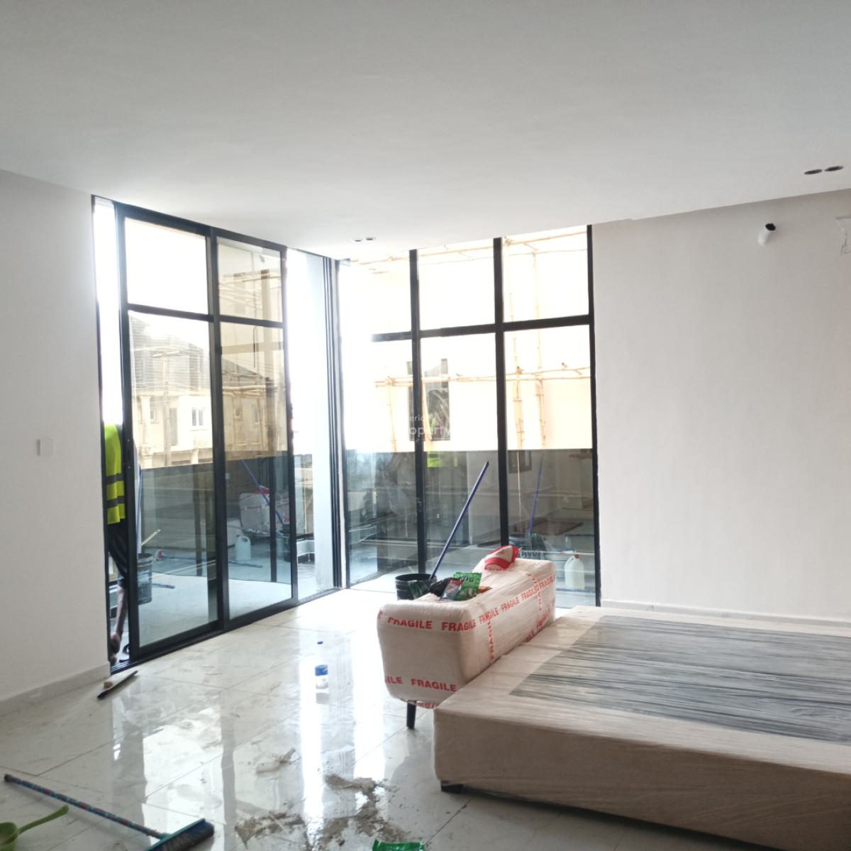 Contemporary Brand New 3 Bedrooms Terraced House + Bq, Ajah, Lagos, Terraced Duplex for Sale