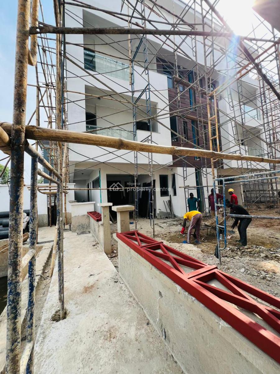 Luxurious 4 Bedroom Semi Detached Duplex + Bq, Pool & Generator, Ilupeju, Lagos, Semi-detached Duplex for Sale