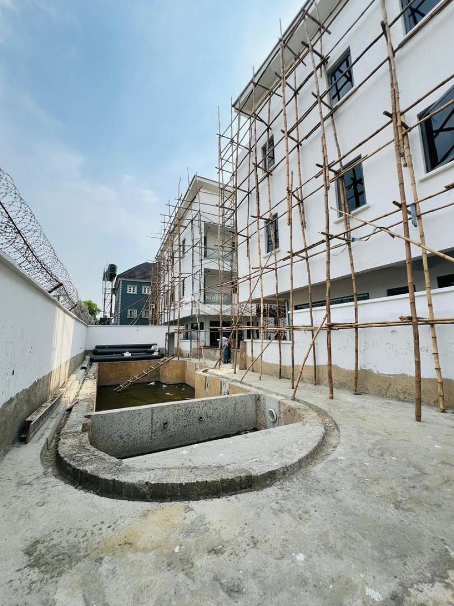 Luxurious 4 Bedroom Semi Detached Duplex + Bq, Pool & Generator, Ilupeju, Lagos, Semi-detached Duplex for Sale