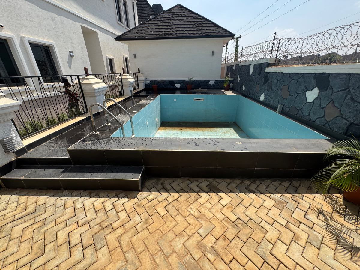 Luxury Built 7 Bedroom Fully Detached Penthouse with Pool, Efab Metropolis Estate, Karsana, Abuja, Detached Duplex for Sale