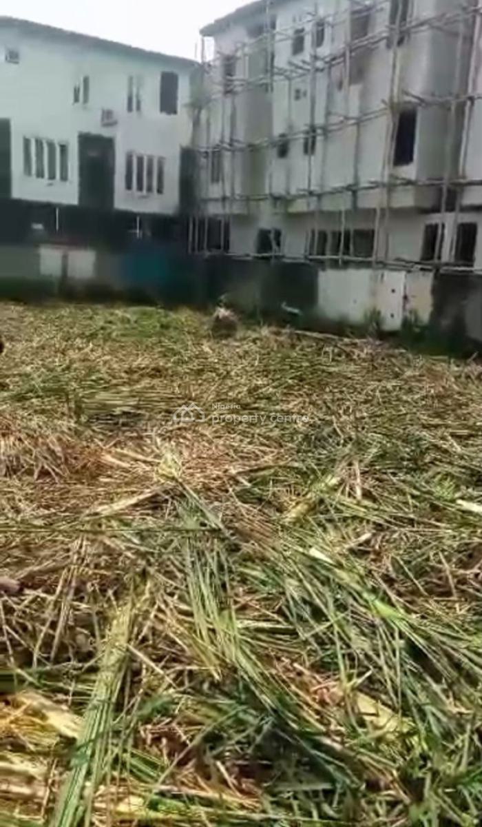 Land Measuring 1 Plot with Consent, Behind Cowrie Creek Estate Via Chisco, Ikate, Lekki, Lagos, Residential Land for Sale