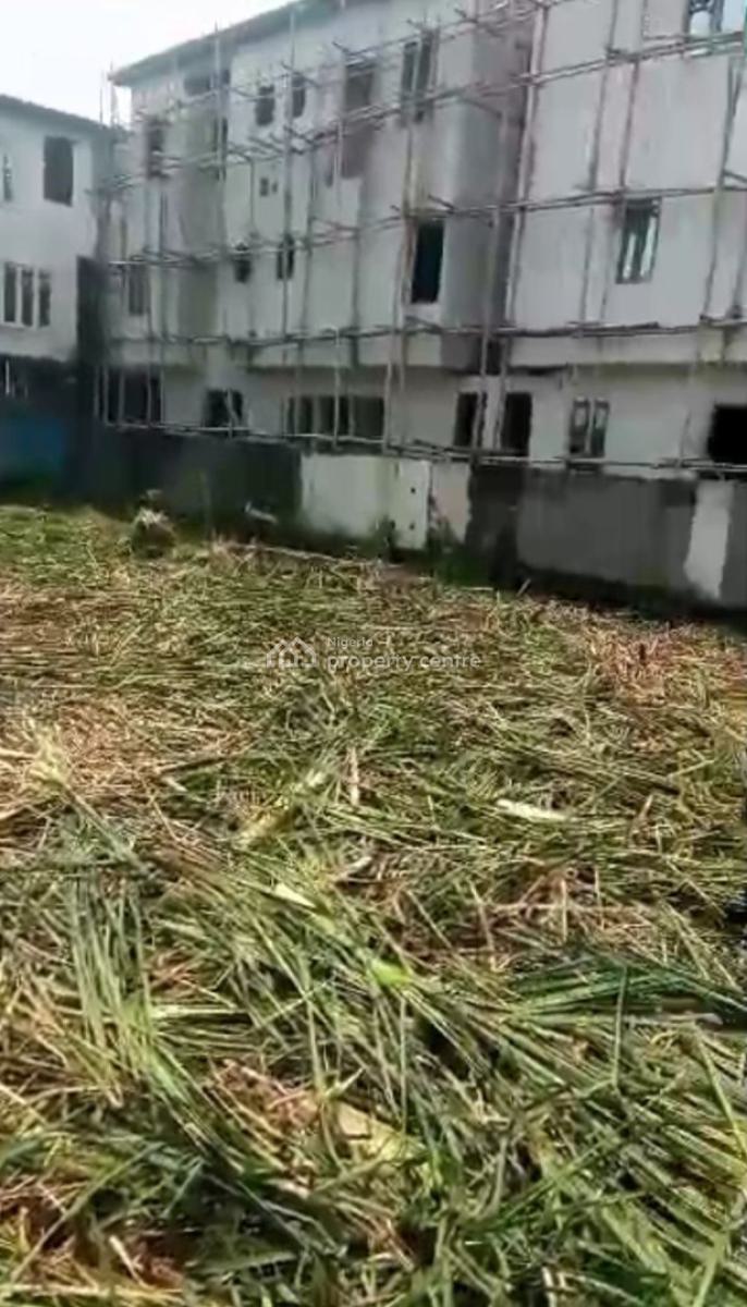 Land Measuring 1 Plot with Consent, Behind Cowrie Creek Estate Via Chisco, Ikate, Lekki, Lagos, Residential Land for Sale