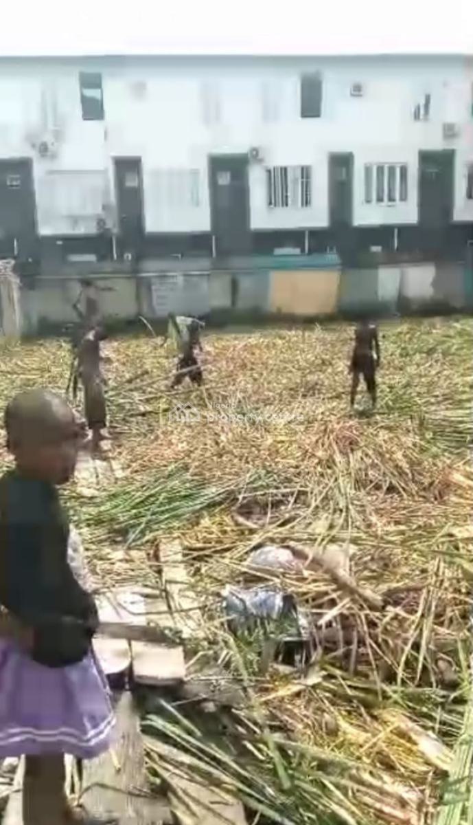 Land Measuring 1 Plot with Consent, Behind Cowrie Creek Estate Via Chisco, Ikate, Lekki, Lagos, Residential Land for Sale